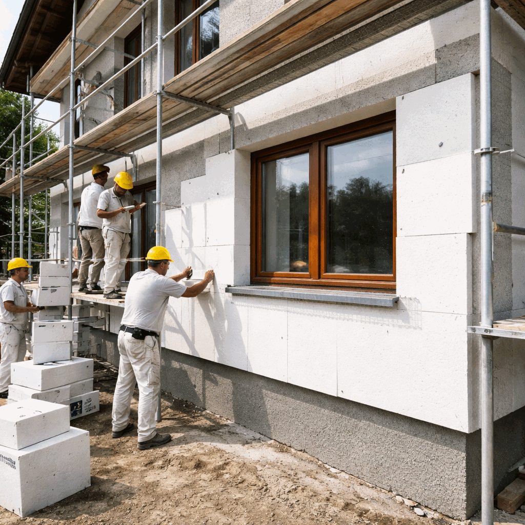 Kako izbrati debelino izolacije za fasado brez dragih napak in toplotnih mostov