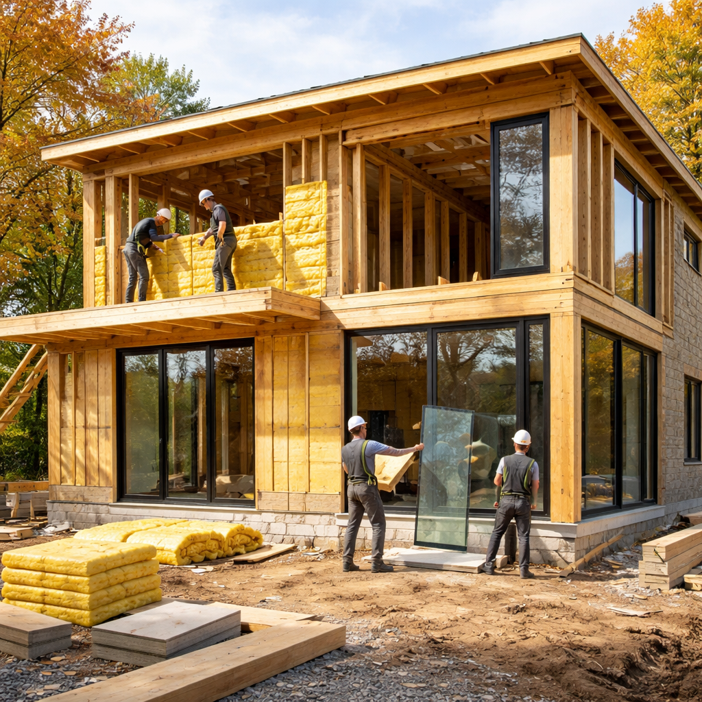 Prednosti skeletne gradnje za sodobne hiše, ki jih investitorji opazijo šele po vselitvi