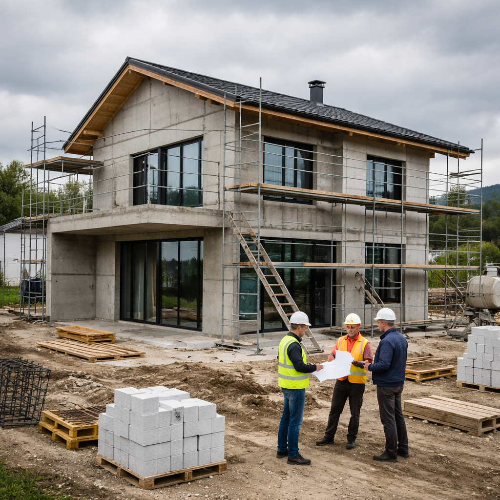 Koliko časa traja gradnja hiše od začetka do vselitve 2026 in kje se čas v resnici izgubi