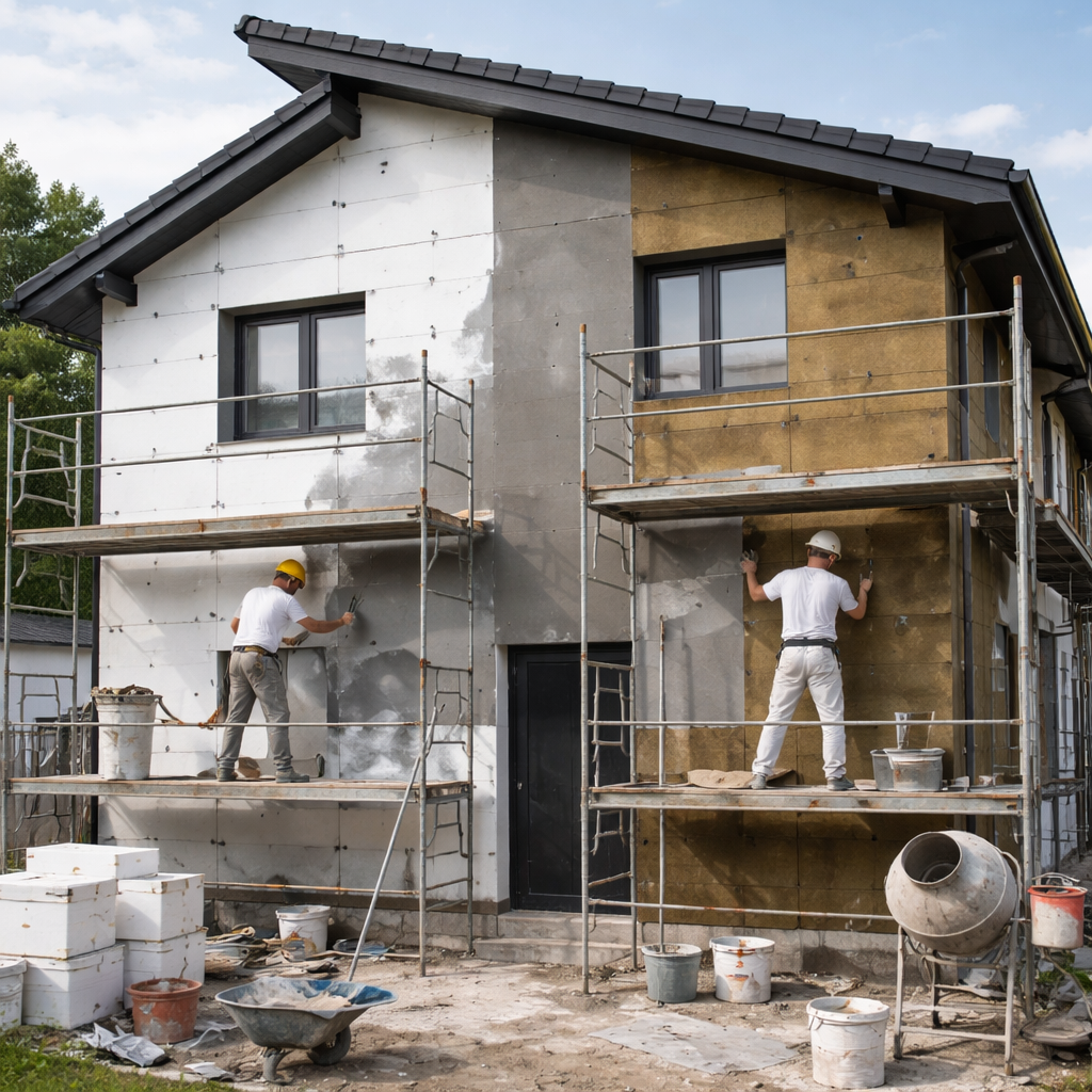 EPS ali kamena volna za fasado? Primerjava 2026, ki prepreči razpoke, kondenz in drage popravke