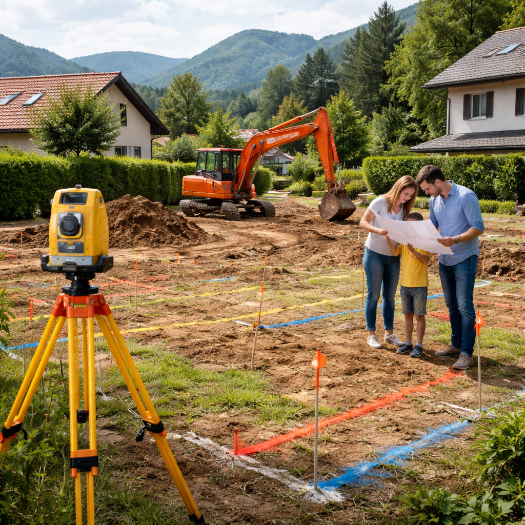 Kaj preveriti pred nakupom zemljišča za gradnjo 2026, da se parcela ne spremeni v drago napako