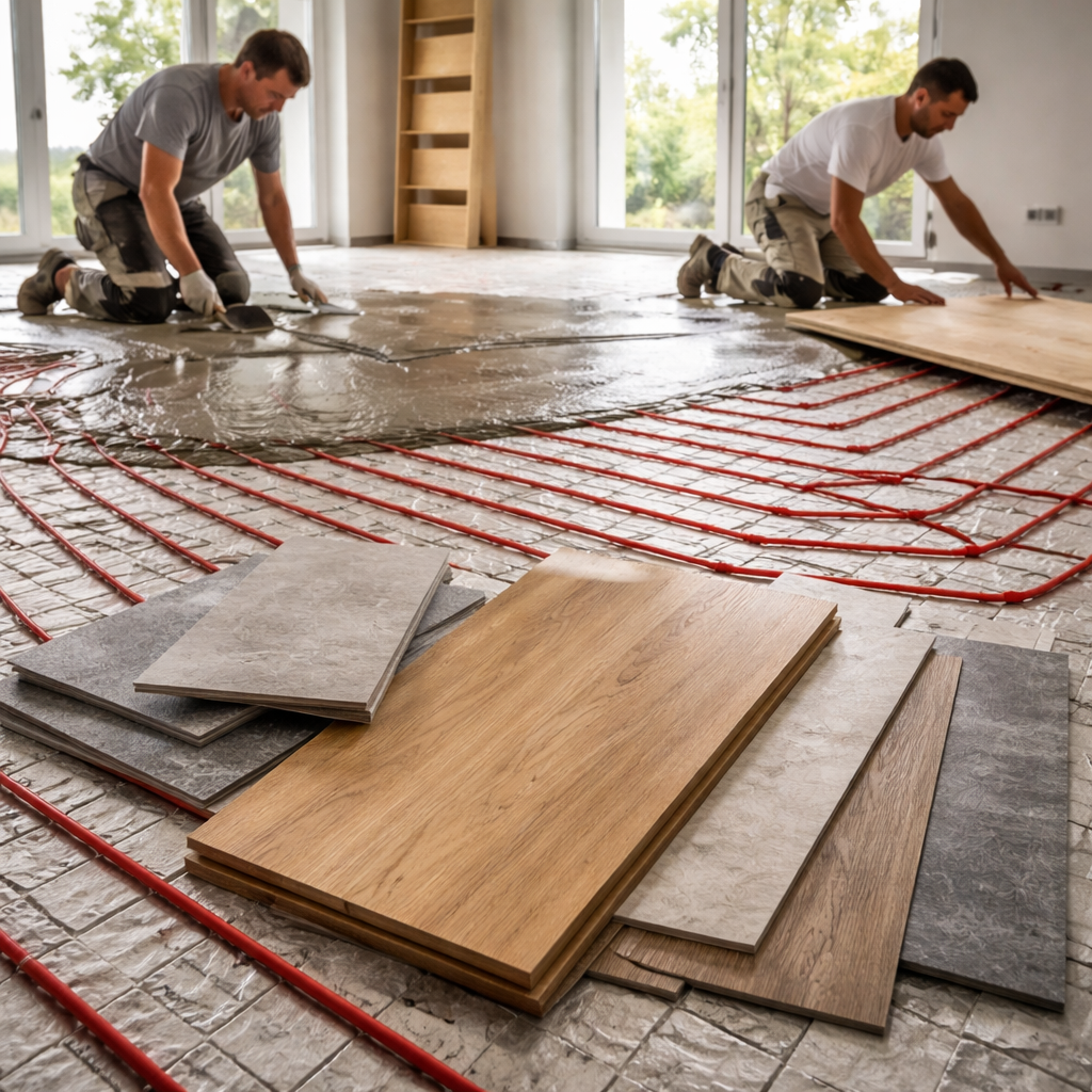 Katere talne obloge izbrati za hišo: primerjava 2026 brez dragih napak